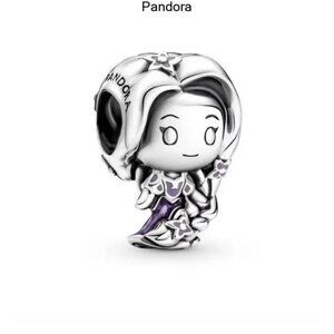 Pandora Disney Sterling Silver Rapunzel from Tangled Princess Bracelet Charm